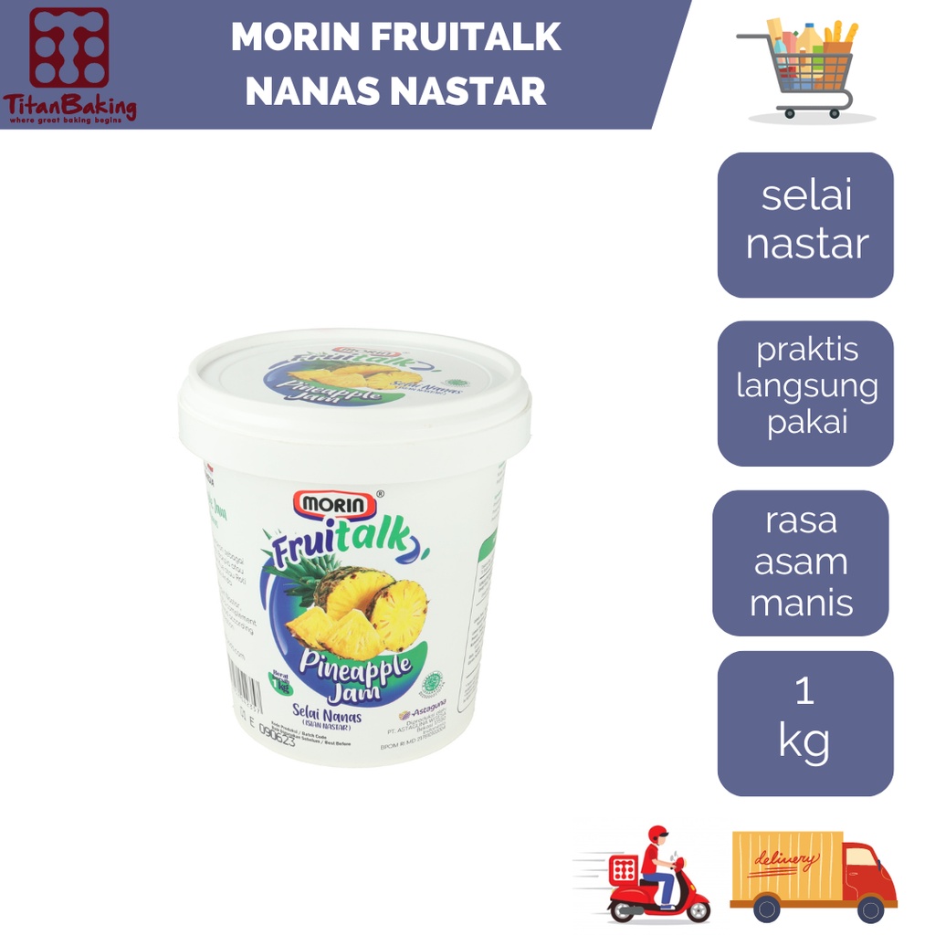 

Morin Fruitalk Nanas Nastar 1Kg