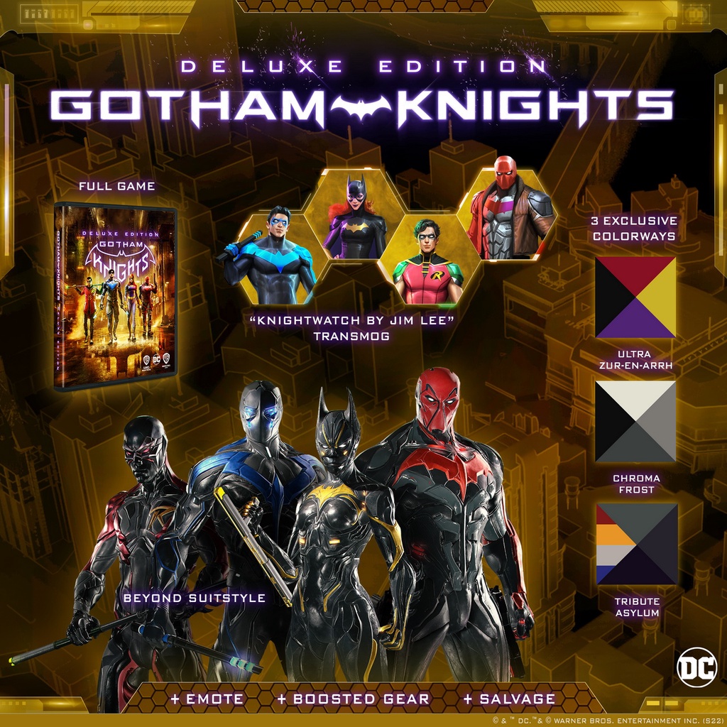 Gotham Knights Deluxe Edition PC Original Game