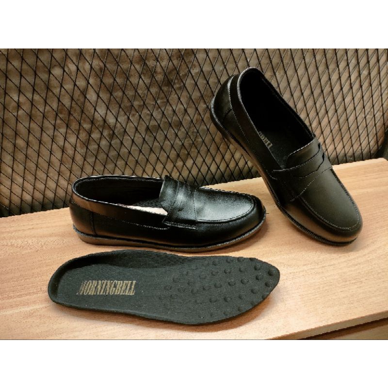 MORNINGBELL - SEPATU SLIP ON PRIA/ SEPATU KERJA /SEPATU LOAFER / SEPATU PANTOFEL PRIA