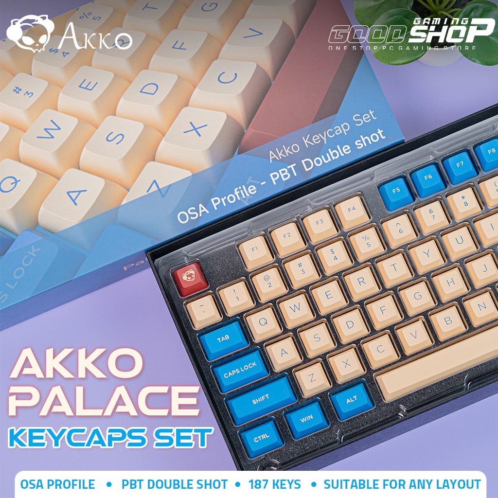 Akko OSA Keycaps Set Palace - Keycaps