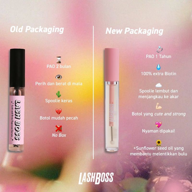[BPOM] LASH AND BROWN RAPUNZEL SERUM LASHBOSS|DHC EYELASH SERUM PENUMBUH PENEBAL PELENTIK BULU MATA 