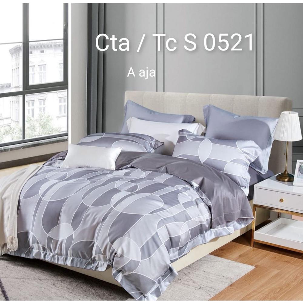 SPREI 180X200 TENCEL S 60S KATUN SUTRA HALUS FREE SARUNG BANTAL GULING ( SEPRAI ONLY ) SUDUT KARET -