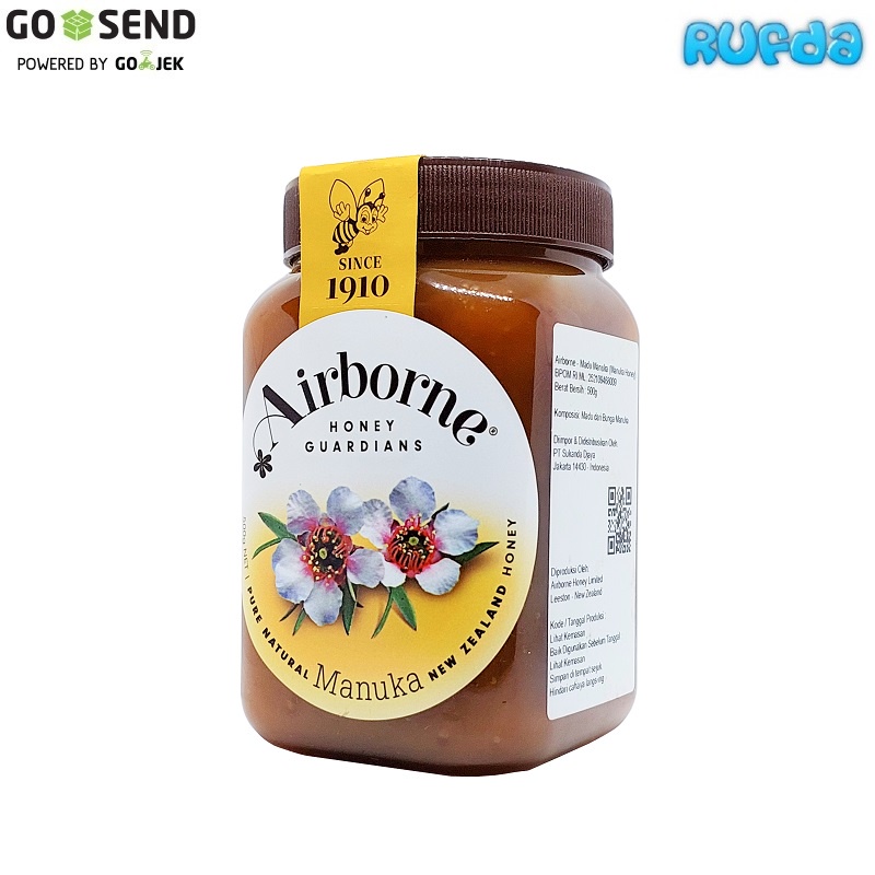 Airborne Manuka Honey Guardians Madu New Zealand Murni