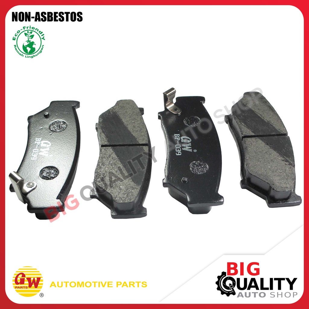 Kampas Rem Cakram Depan Brake Pad Front SUZUKI VITARA SIDEKICK ESCUDO