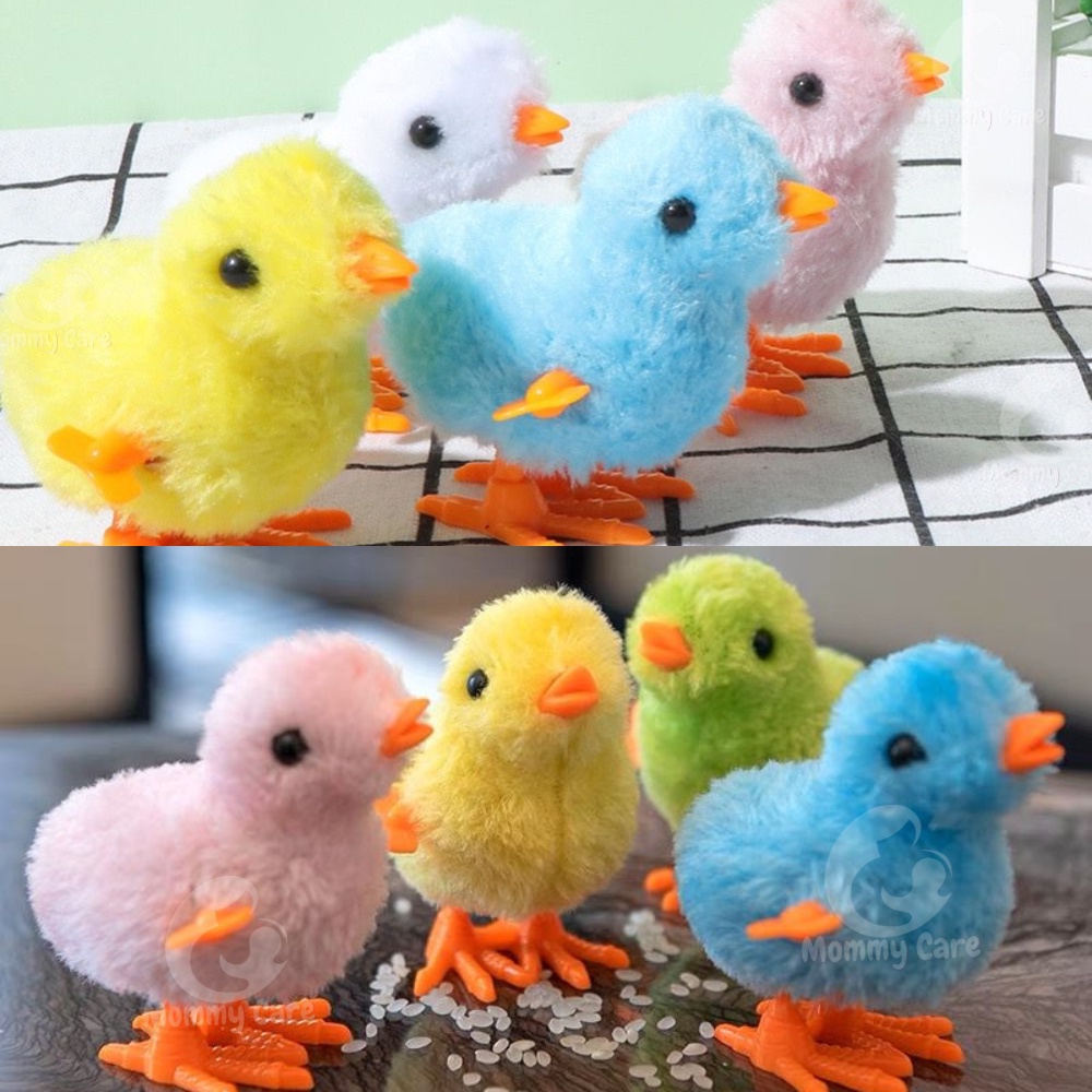 MOMMYCARE MAINAN ANAK AYAM BERJALAN MODEL PUTAR UNTUK ANAK AYAM PUTAR JAM