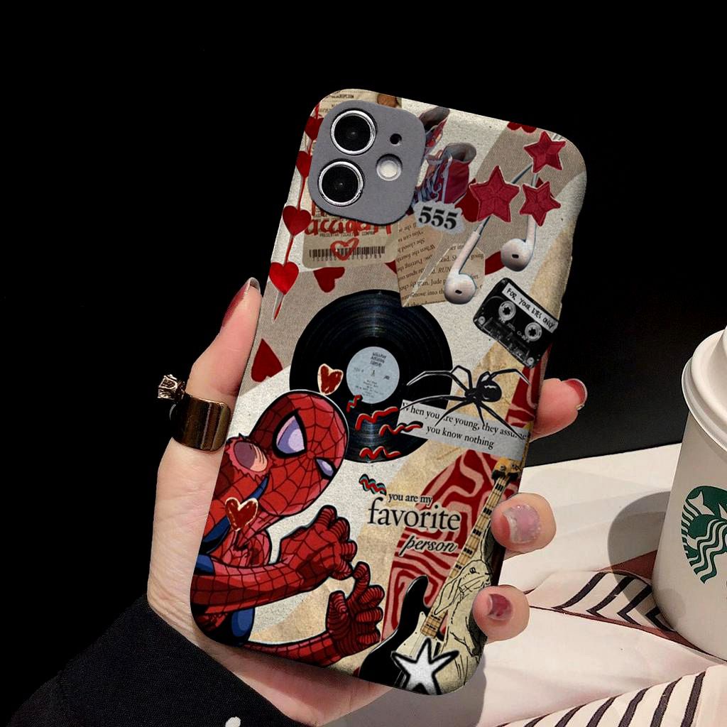 Softcase Casing Motif Spiderman BB24 for Samsung A02/M02 A02s/M02s A03 A03s A04 A04e A04s Core A10/M10 A10s A11/M11 A12 A13 A14 A20/A30/M10s A20s A21s A22 A23 A30s A32 A33 A34 A50 A50s A51 A52 A52s A53 A54 A71 A72 A73 5G