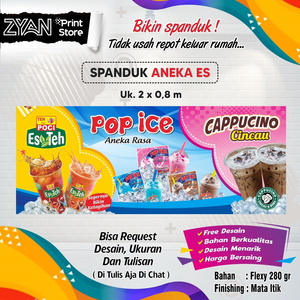 SPANDUK BANNER ANEKA ES
