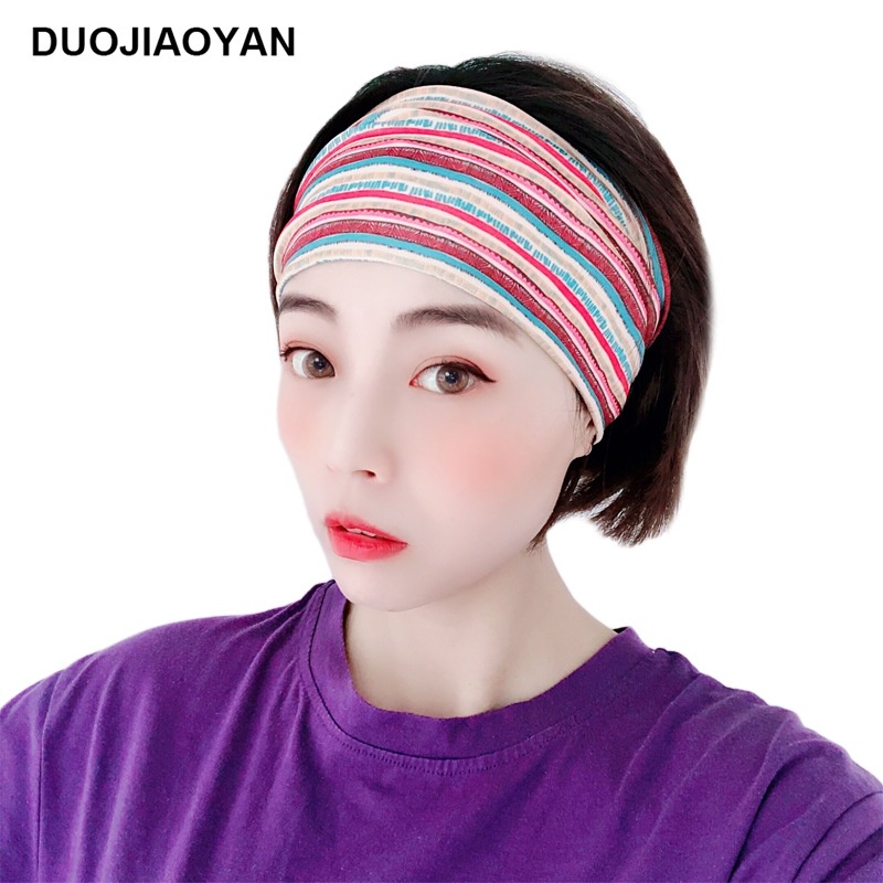 Bandana Bando Rambut Beanie Jilbab Masker Wajah Olahraga Luar Ruangan Jilbab Rekreasi