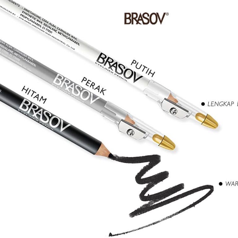 BRASOV EYEBROW PENCIL - PENSIL ALIS Kosmetik Arjuna