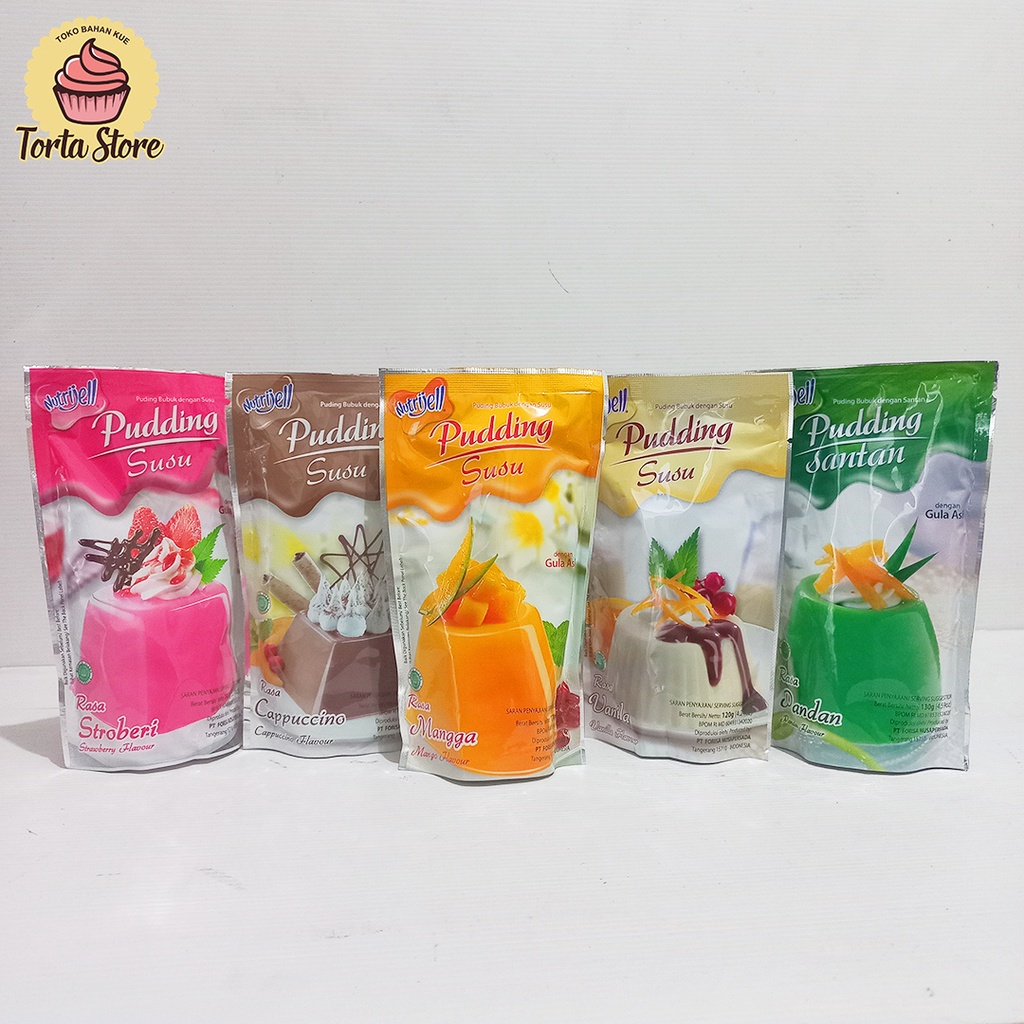 

NUTRIJELL PUDDING INSTAN VARIAN RASA - BUBUK JELLY INSTANT PUDDING