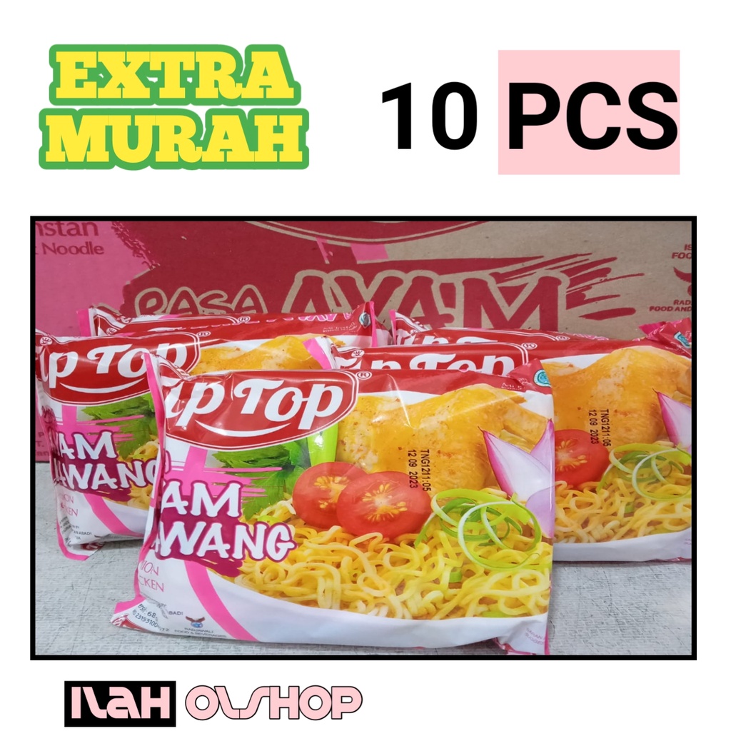 

Mie instan Rasa Ayam Bawang Tip top murah