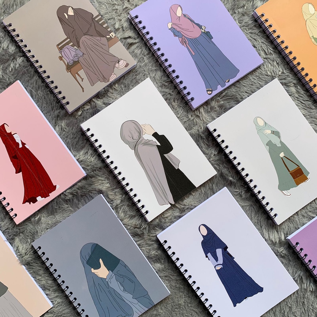 

BUKU TULIS NOTEBOOK A6 MUSLIMAH / NOTEBOOK / BUKU DIARY / BUKU JURNAL / BUKU CATATAN
