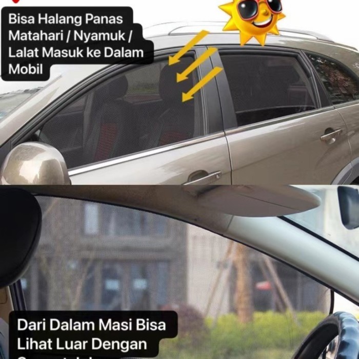 barokah gamis Trai Glasscars / Pelindung dari Sinar Matahari