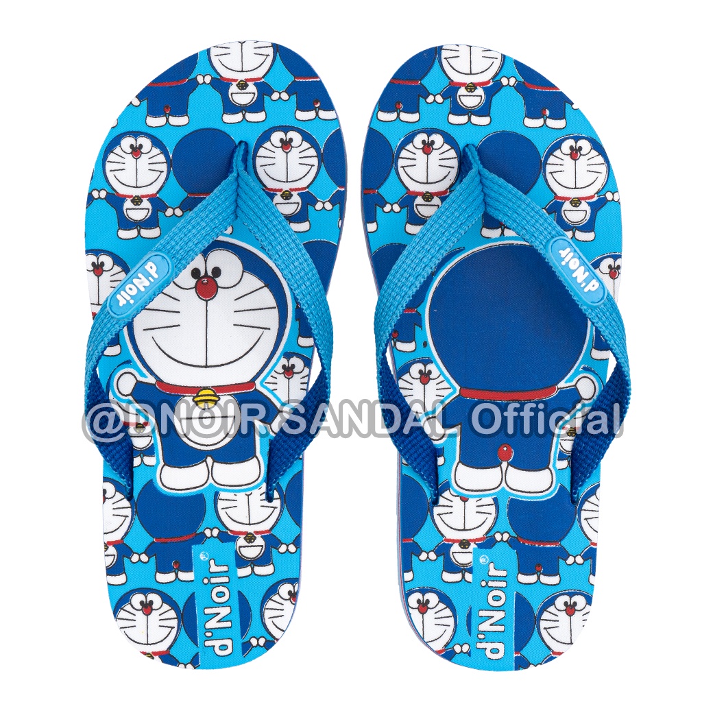 DNOIR Sandal Jepit Anak DORAEMON size 25 - 36