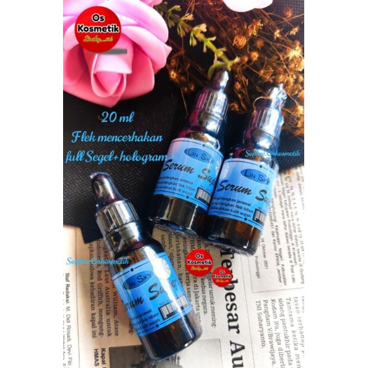 SERUM LINSKY BIRU 20ML ORIGINAL FLEK HOLOGRAM+SEGEL