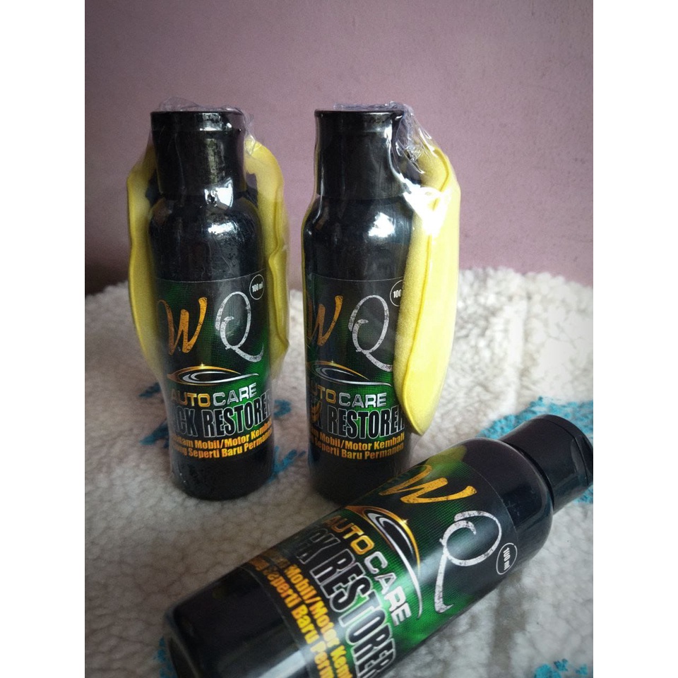 Penghitam Body Motor / Mobil Permanen by WQ 100ml