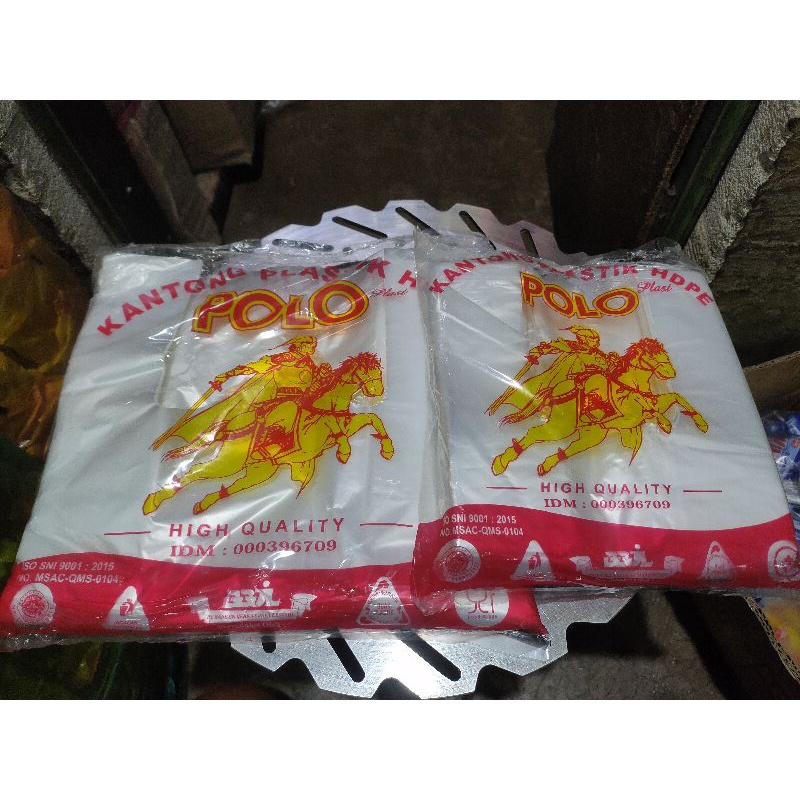 Kantong Plastik HDPE Polo 24 & 15