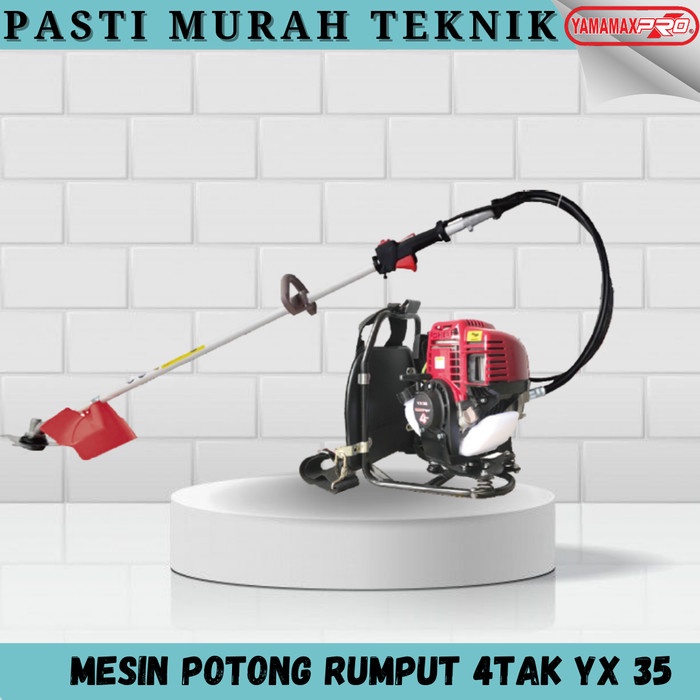 Mesin Potong Rumput Gendong / Brush Cutter 4Tak YAMAMAX YX 35 PRO