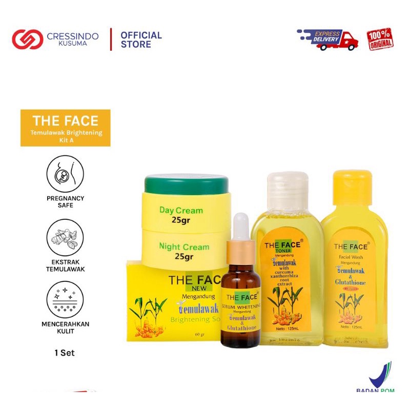 [READY STOCK] THE FACE TEMULAWAK ORI BPOM