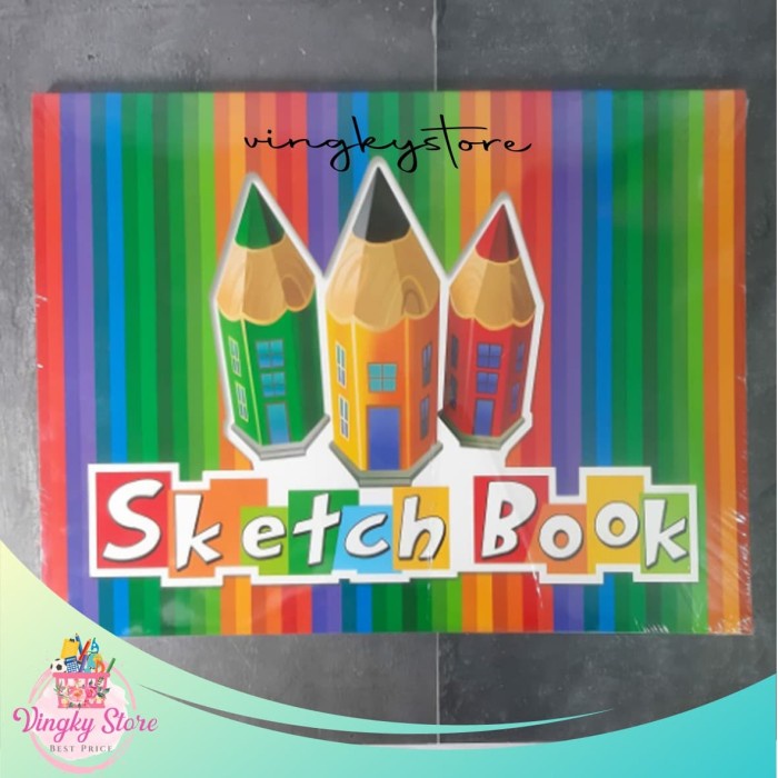 

Unik Sketch Book / Buku Gambar Sketsa Kiky A3 Diskon