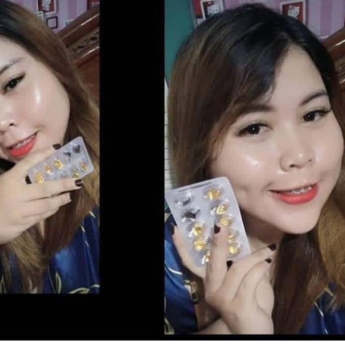 SALE[ 100% ORI ]Glutaskin Yellow By lc / Pil pemutih/Pemutih badan Bpom Terbukti AMPUH|KD6