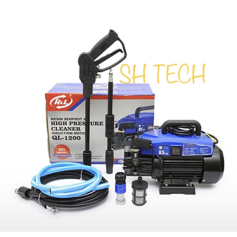 JET CLEANER H&amp;L QL1200 QL 1200 HIGH PRESSURE CLEANER MESIN STEAM MOBIL HNL HL