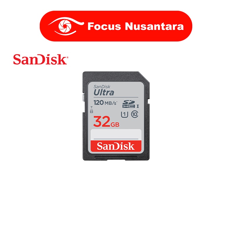 SANDISK Ultra SDHC Class 10 32 GB (120 Mbps)