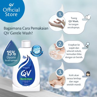 QV GENTLE WASH 250ML