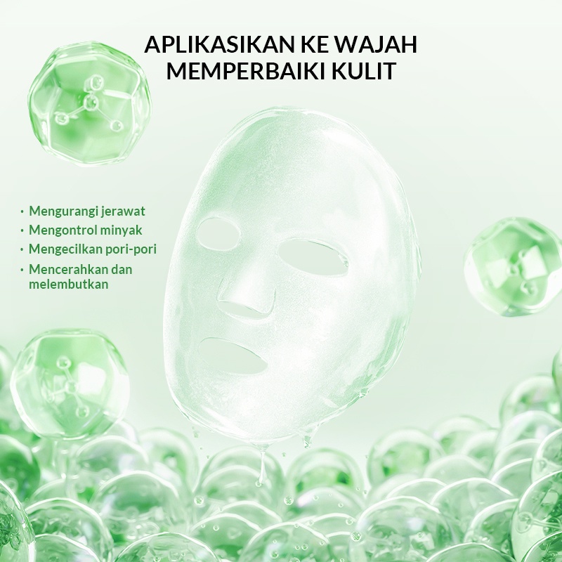 Bioaqua Pore Minimizer Mask With Saliyclic Acid Mask / Masker Wajah Berjerawat 25g