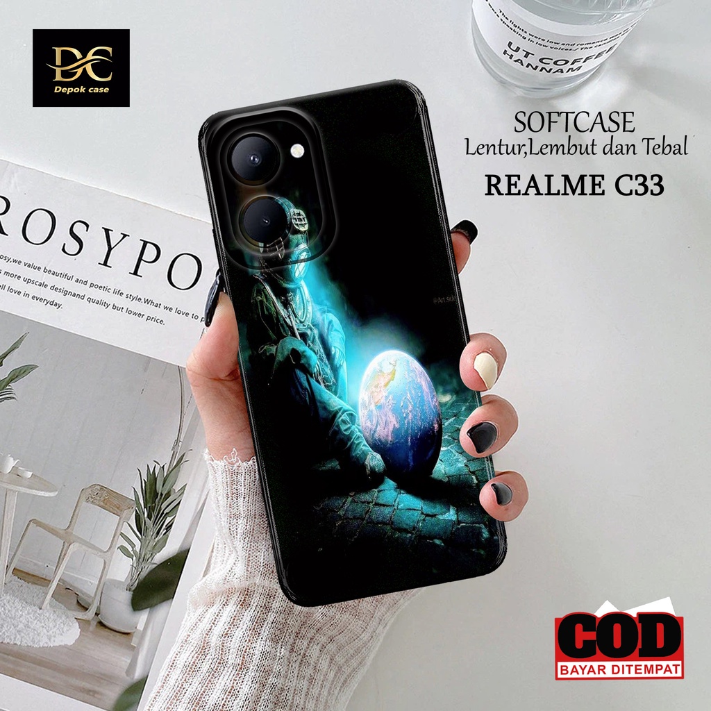 Case Realme C33 Terbaru - Fhasion Case ASTRONOT - Casing Hp Realme C33 Terbaru - Softcase Hp Realme 