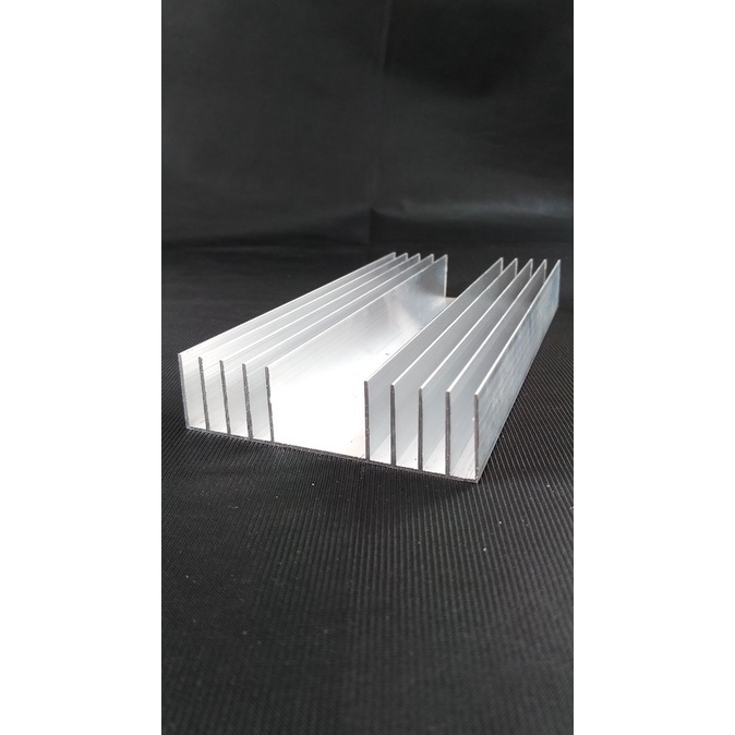 Pendingin power sanken p 50 cm type 5 sirip TIPIS Heatsink aluminium