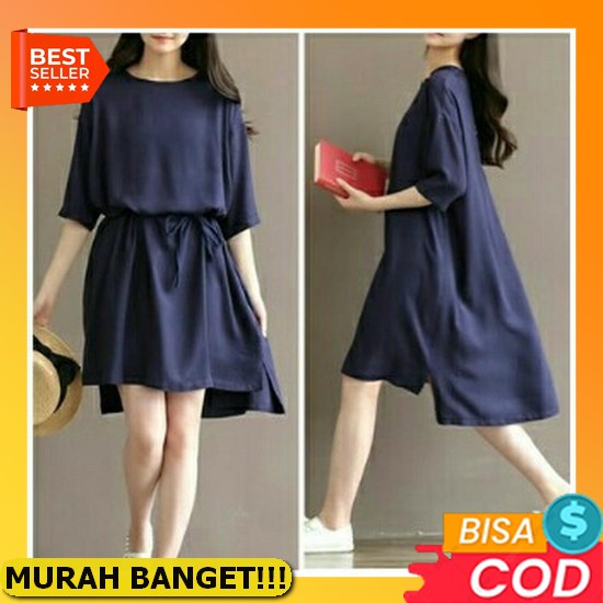 Baju Dress Natal Wanita Trandy Terbaru 2021 2022 Model Kekinian Midi Dress Pendek Mewah Cantik Dress