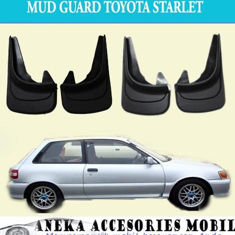 Mud Guard/Mud Flaps/Tahanan/Kepet Lumpur Toyota Starlet