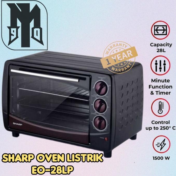 Sharp Oven Listrik 25 Liter Eo-28Lp Jamilakesuma