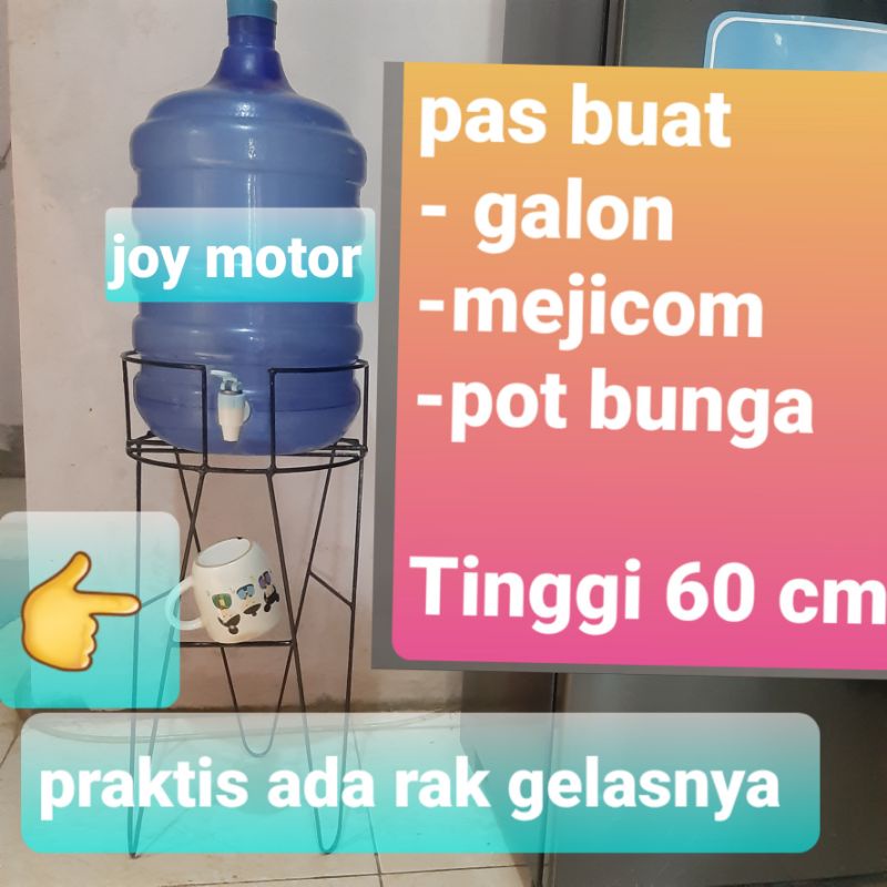 tatakan galon/rak galon rak/ meja dispenser guci galon