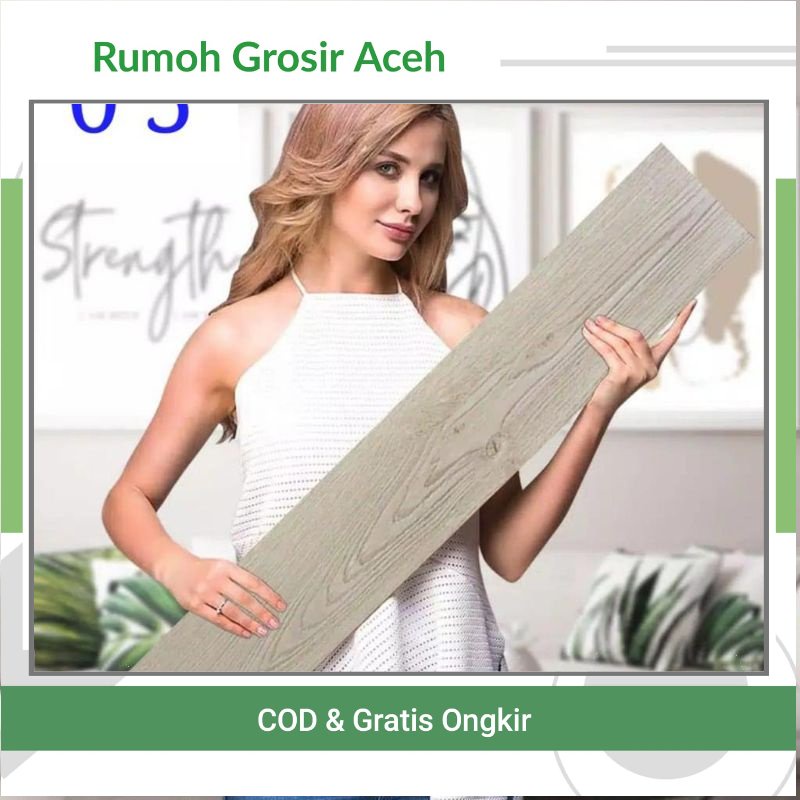 [ACEH] PARKET VINYL LANTAI / STIKER LANTAI