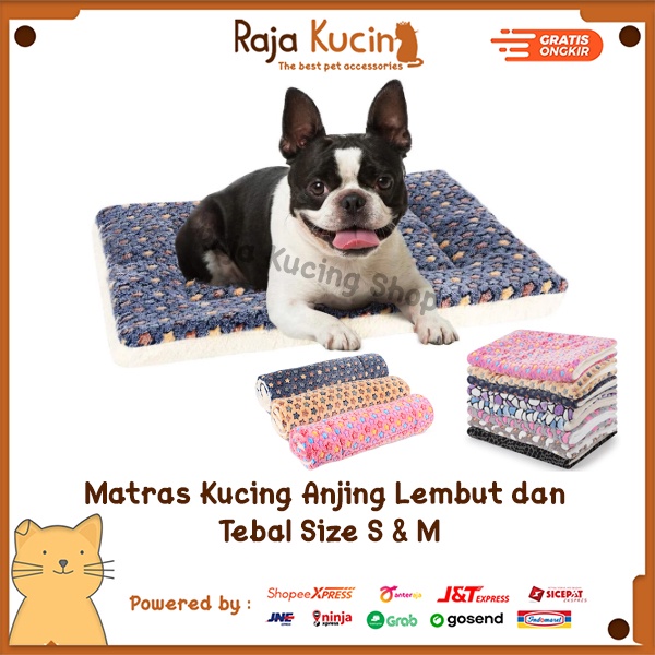 Matras kucing anjing lembut dan tebal / Alas tempat tidur