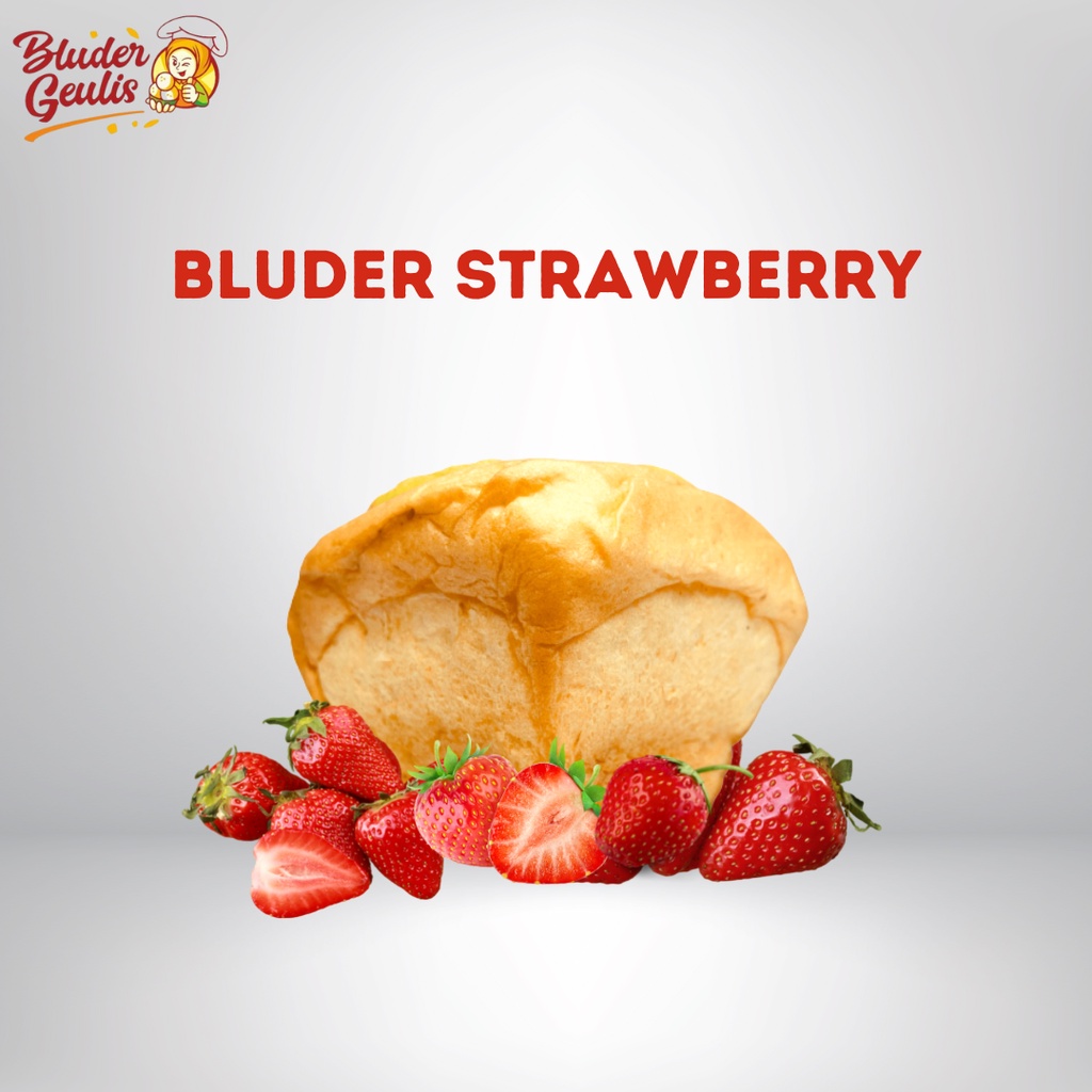 

Roti Bluder Geulis ASLI MADIUN Rasa STRAWBERRY min order 6 SUPER LEMBUT Bisa mix Rasa