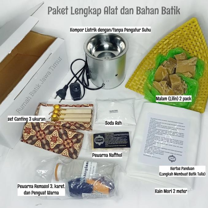 

Paket Lengkap Alat & Bahan Membuat Batik