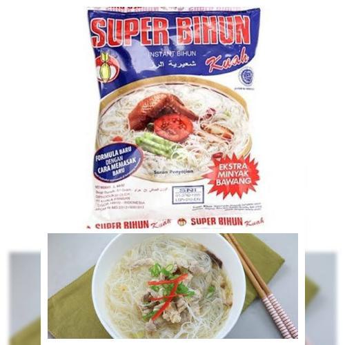 [HALAL] Super Bihun Kuah 51gr / Vermicelli Bihun Instan Dengan Tepung Beras Asli