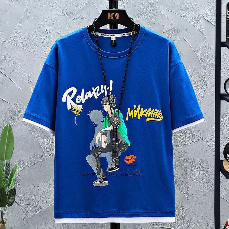 KAOS OBLONG RELAXBOY - T-SHIRT MURAH KEKINIAN