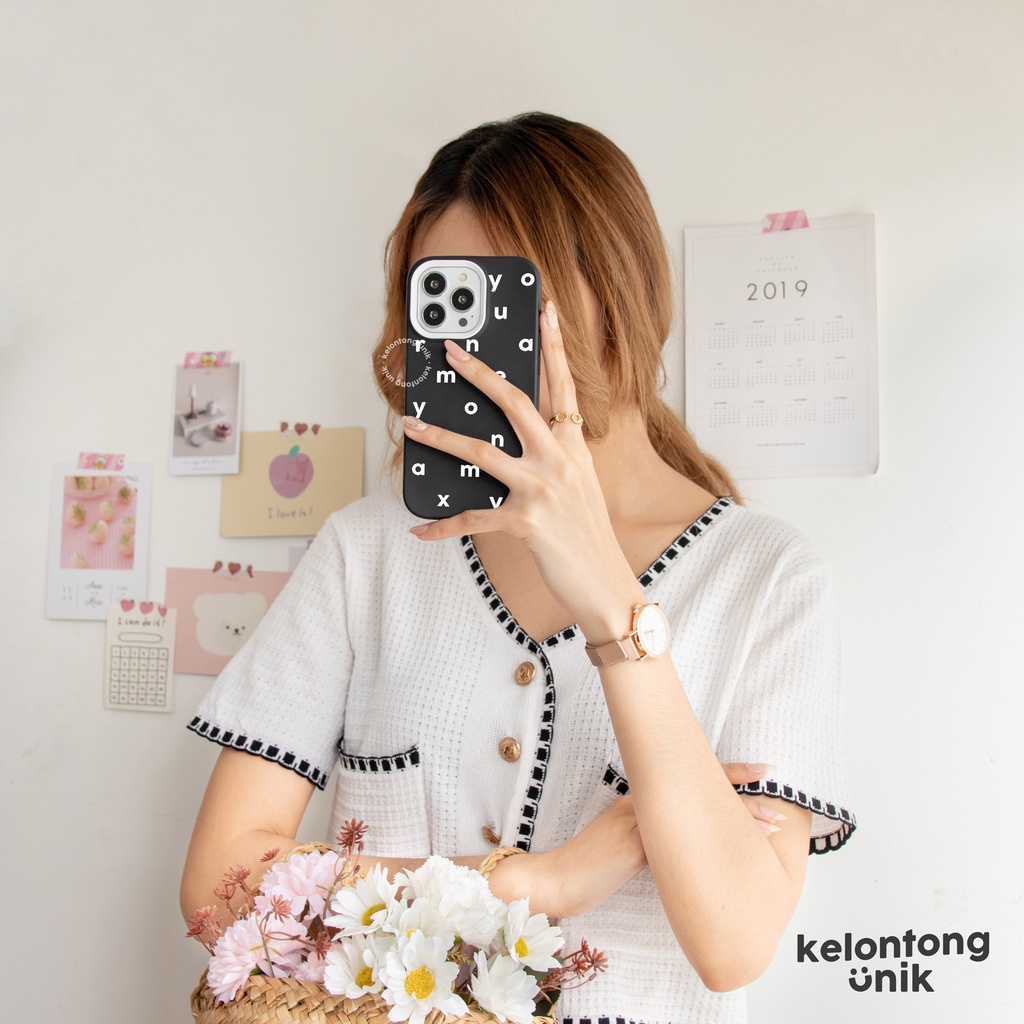 LANGSUNG KIRIM TANPA PO | (Seri 2) For iPhone - TRIPLE MAD 3in1 Silicone Case - Premium Case Custom Nama