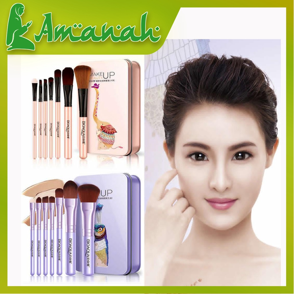 Brush set Kecantikan Alat Kecantikan kuas makeup beauty isi 7 PCS