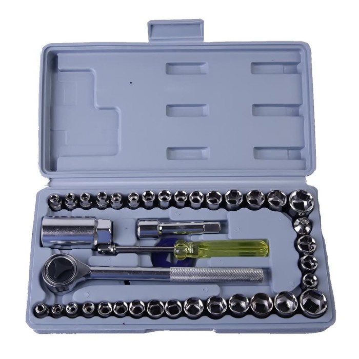 KENMASTER Kunci sok set 40pcs