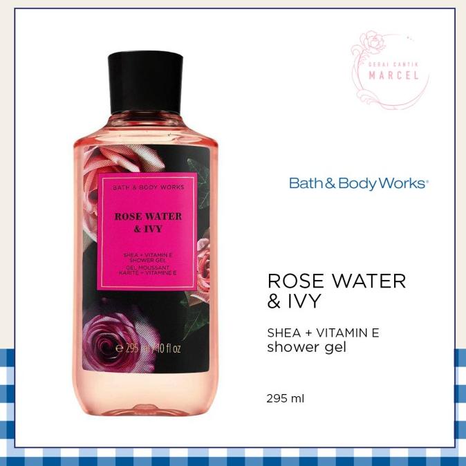 Rose Water & Ivy Shea Butter + Vitamin E Shower Gel 236ml