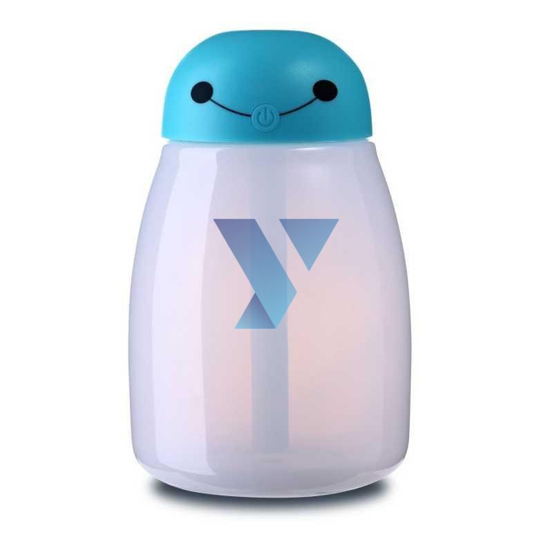 Taffware Baymax Mini LED RGB Humidifier USB 400ml - HUMI H803 ( Al-Yusi )