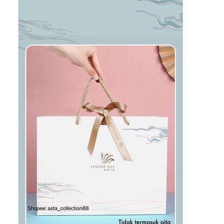 

Trendy Legend Age White Paper Bag ~