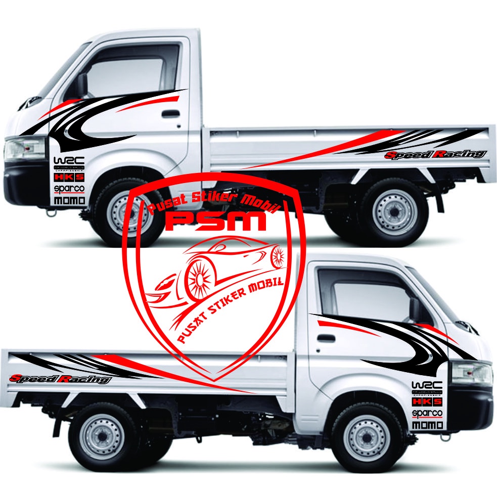 NEW Sticker mobil pickup carry stiker sticker mobil pick up suzuki new carry