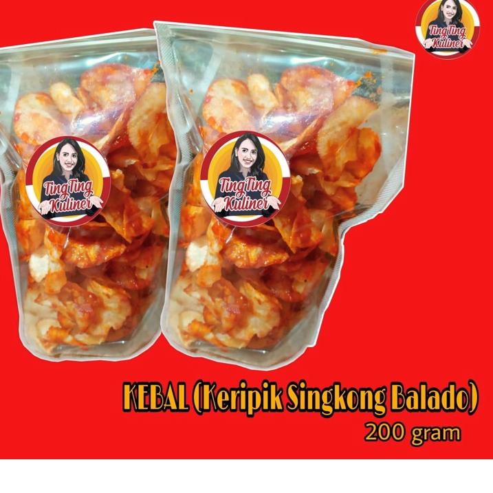 

✨Grosir✨ KEBAL (KERIPIK SINGKONG BALADO) 