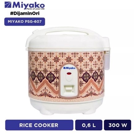 Miyako Multi Cooker 0.63L PSG-607 Rice Cooker Mini PSG 607 / PSG607